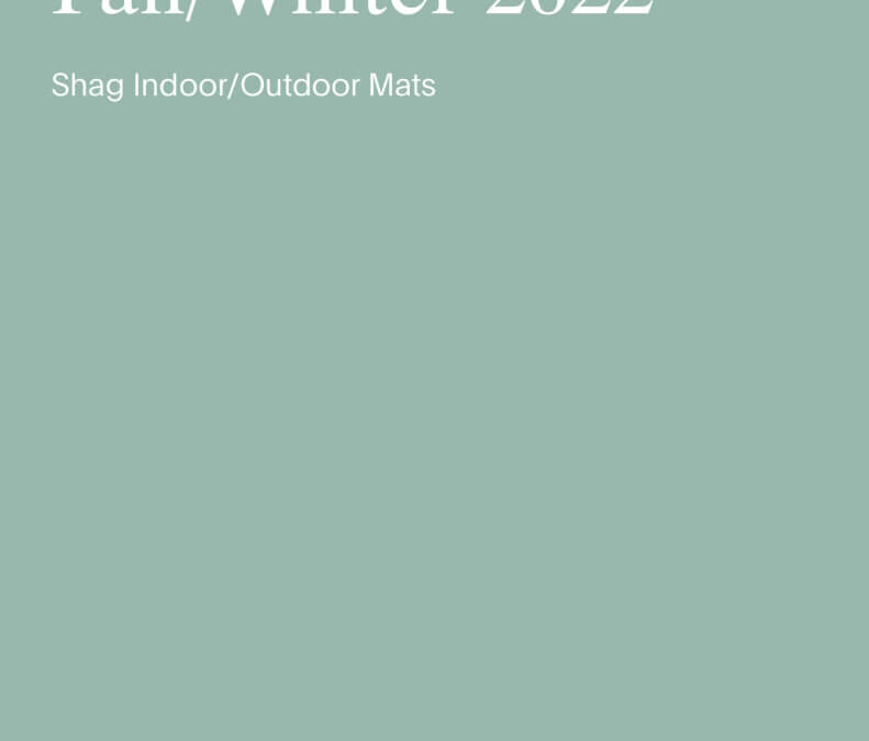 Chilewich Shag Floor Mats Fall 2022