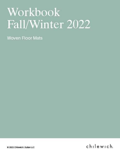 Chilewich Woven Floor Mats Fall Winter 2022
